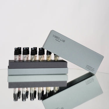 Experiment Kit – ชุดน้ำหอมทดลอง 12 กลิ่น 2ml โดย Vibes Lab