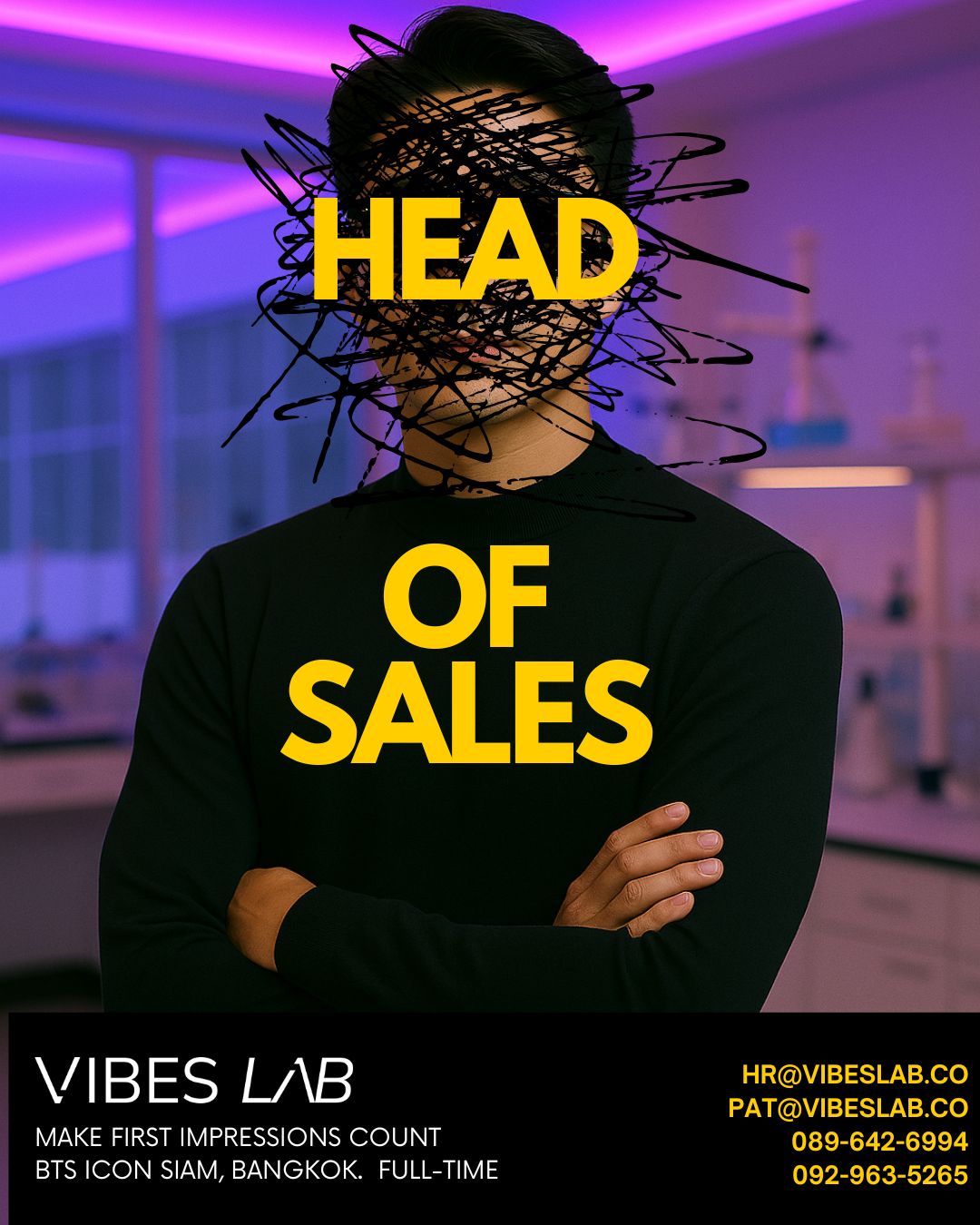 Head of Sales — Vibes Lab